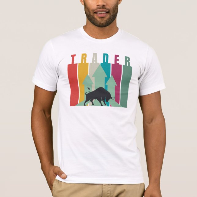 Camiseta Trader em alta | Design simples  (Frente)