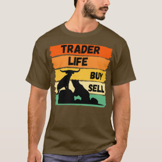 Camiseta Trader Life Bull and Bear of the Stock Market