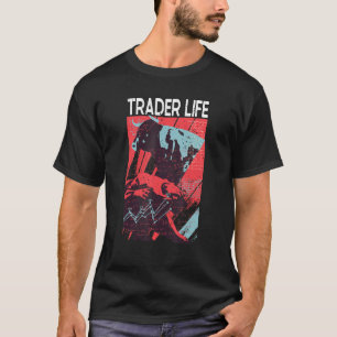 Camiseta Trader Life Crypto Stock Trading Bearish