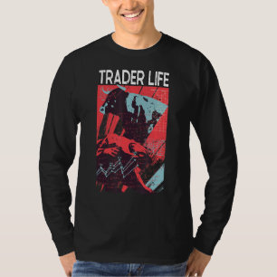 Camiseta Trader Life Crypto Stock Trading Bearish