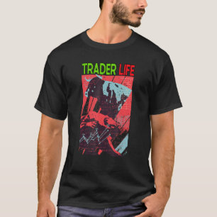 Camiseta Trader Life Crypto Stock Trading Bullete Bearish 1