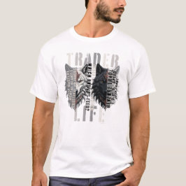Camiseta Trader life | Wolf | Both sides