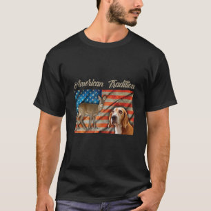 Camiseta Tradição Americana De Caça Ao Cão De Foxhound