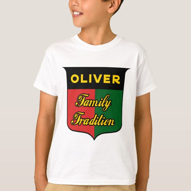 Camiseta Tradição da Família Oliver (Frente)