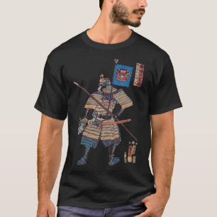 Camiseta Tradição de Cultura de História Japonesa do Guerre