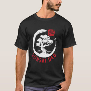 Camiseta Tradição Japonesa do Pai Mens Bonsai