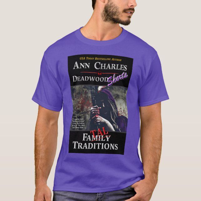 Camiseta Tradições fatais, t-shirt de madeiras de Ann Charl (Frente)