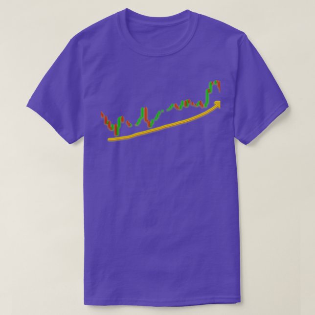 Camiseta Trading chart (Frente do Design)