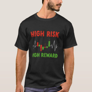 Camiseta Trading Heartbeat Crypto Trader - Alto Risco R