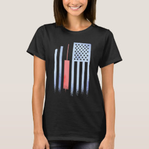 Camiseta Trading Stocks Troca Sinalizador do Investidor