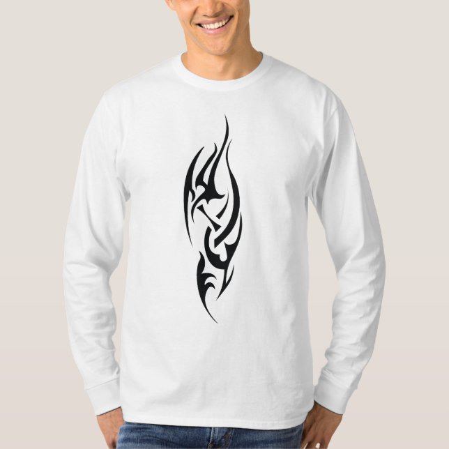 Camiseta Traditional Tattoo Art Inspired Design (Frente)