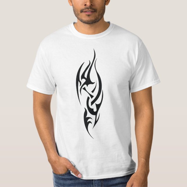 Camiseta Traditional Tattoo Art Inspired Design (Frente)