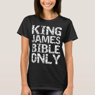 Camiseta Tradução Cristã Conservadora King James Bibl