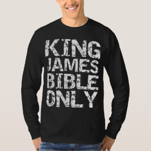 Camiseta Tradução Cristã Conservadora King James Bibl
