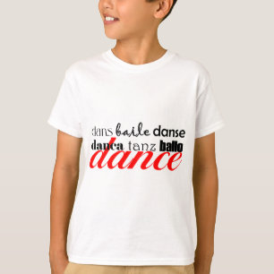 Camiseta Tradução da dança