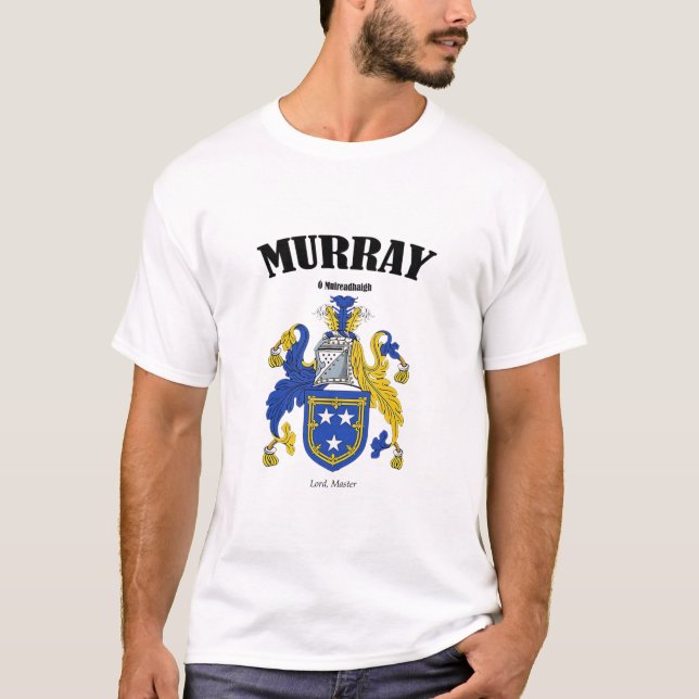 Camiseta Tradução e significado do MURRAY Crest (Frente)