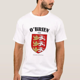 Camiseta Tradução O'BRIEN Crest e Significa T-Shirt
