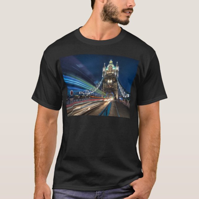 Camiseta Tráfego da ponte da torre, Londres (Frente)