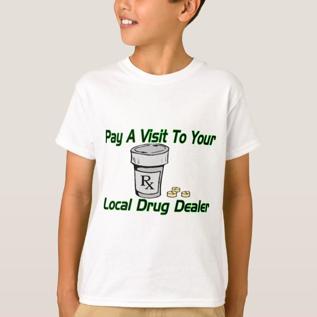 Camiseta Traficante de drogas local (Frente)