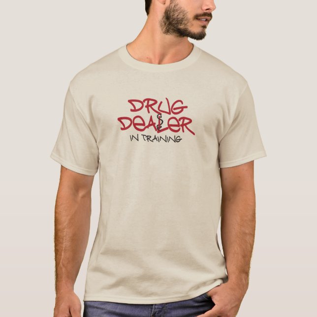 Camiseta Traficante de drogas no treinamento (Frente)