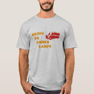 Camiseta TRAGA à Dinamarca o t-shirt AMBARINO das LÂMPADA