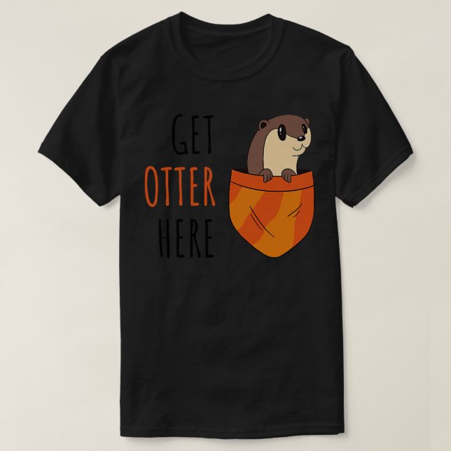 Camiseta Traga a Otter aqui  (Frente do Design)
