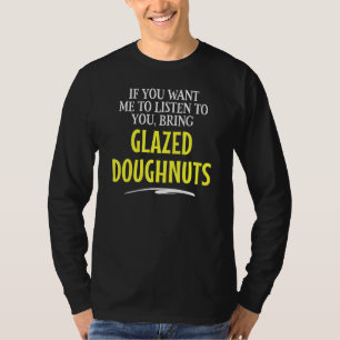 Camiseta Traga Bebendo De Comida De Nozes Glazidas Sn