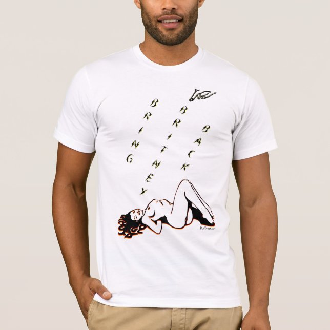 Camiseta Traga Britney para trás (Frente)