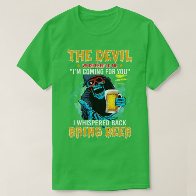 Camiseta Traga cerveja 1 (Frente do Design)