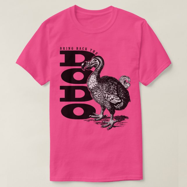 Camiseta Traga de volta o Dodo (Frente do Design)