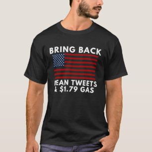 Camiseta Traga de volta tuítes médios e 1 79 Gas American P