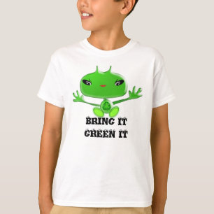 Camiseta Traga Informática Verde