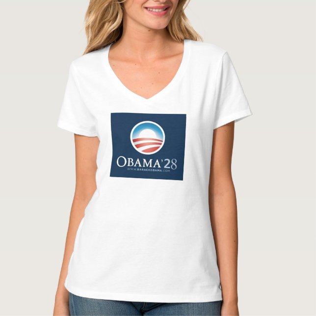 Camiseta Traga normalidade, traga Obama de volta! Obama 202 (Frente)