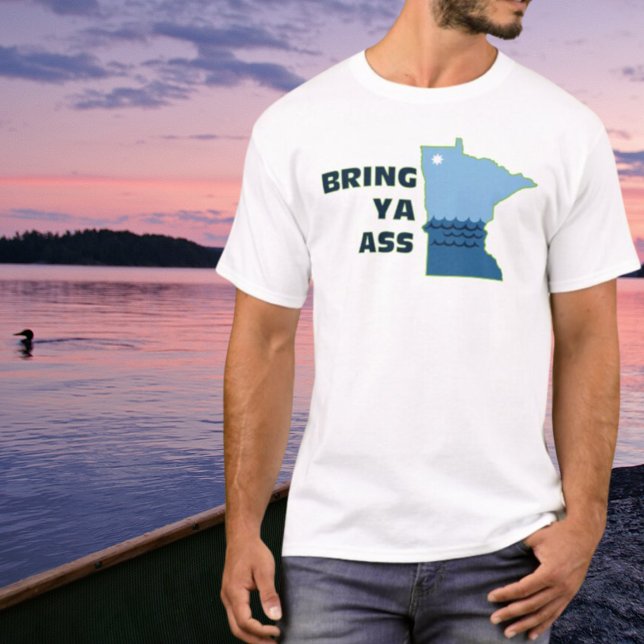 Camiseta Traga-O Como Meme Para Minesota T-Shirt (Welcome to Minnesota!)