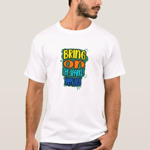 Camiseta "Traga o Sparkle - Feliz 2025"