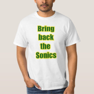Camiseta Traga para trás o Sonics!