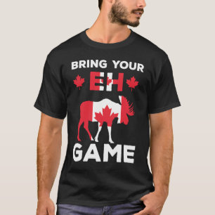 Camiseta Traga seu jogo Retro Funny Canada