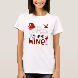 Camiseta Traga vinho