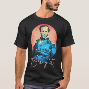 Camiseta Traga - William Tecumseh Sherman Pop-Art Style