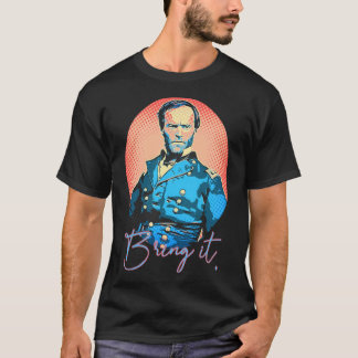 Camiseta Traga - William Tecumseh Sherman Pop-Art Style