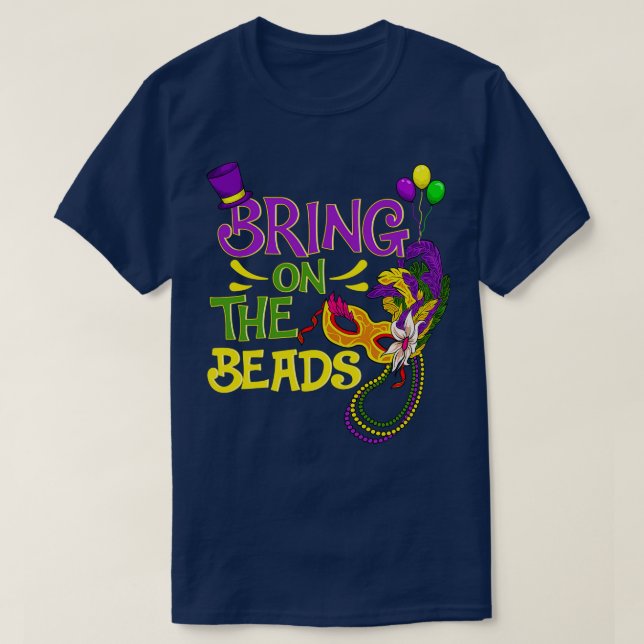 Camiseta Tragam as miçangas (Frente do Design)