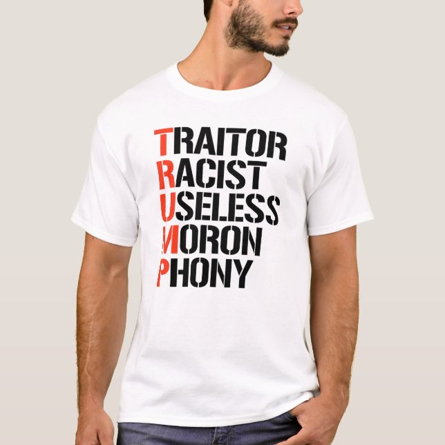 Camiseta Traidor de Trump (Frente)