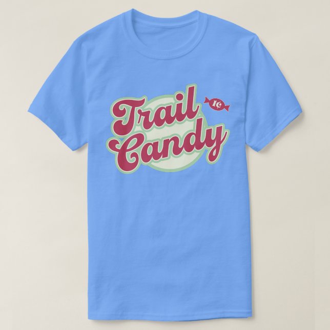 Camiseta Trail Candy Hiking Design for Women and Girls482 (Frente do Design)