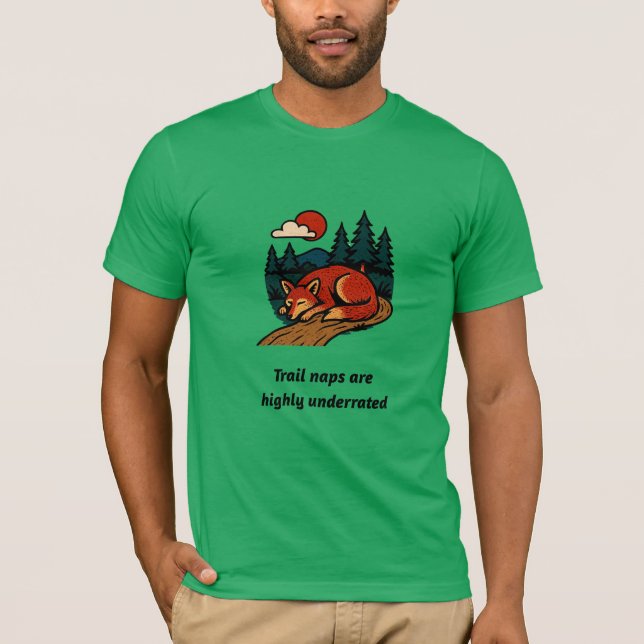Camiseta Trail naps are highly underated (Frente)