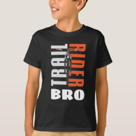Camiseta Trail Rider Biker Bro Custom Family Cyclist