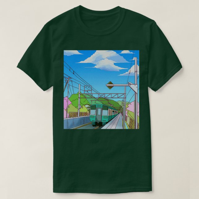 Camiseta Train Art (Frente do Design)
