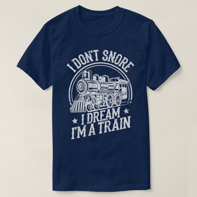 Camiseta Train Driver Railroad Engineer Locomotive Engineer (Frente do Design)