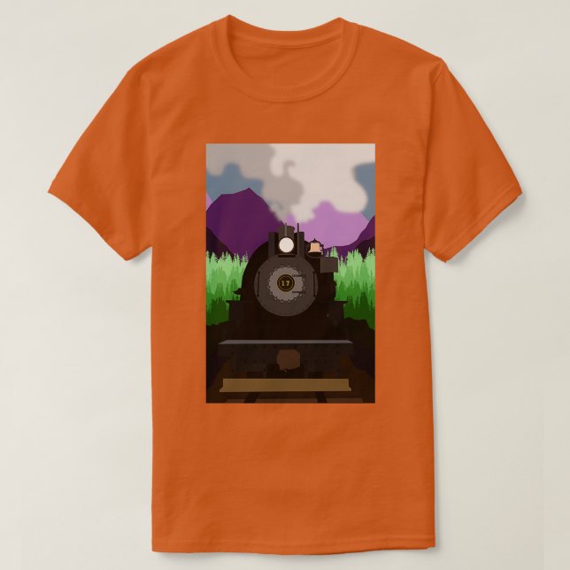 Camiseta Train Summer (Frente do Design)