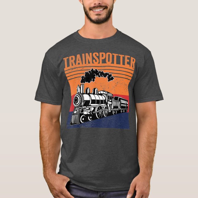 Camiseta Trainspotter Modelo Caminho de Ferro (Frente)