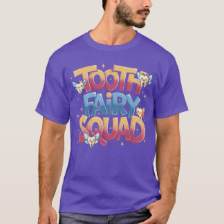 Camiseta Traje da Equipe da Fada dos Dentes Dentista Assist